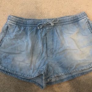 Aerie Chambray shorts